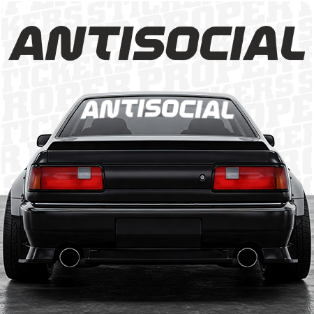 ANTISOCIAL - naklejka